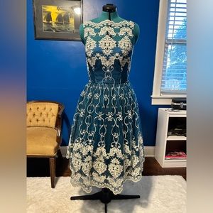 Turquoise Chi Chi London Dress